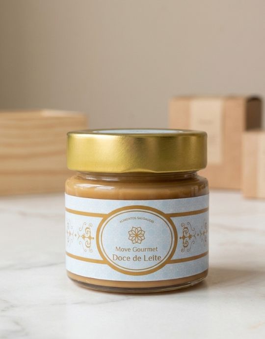Pote de Doce de Leite de Colher - 300 g - Move Gourmet