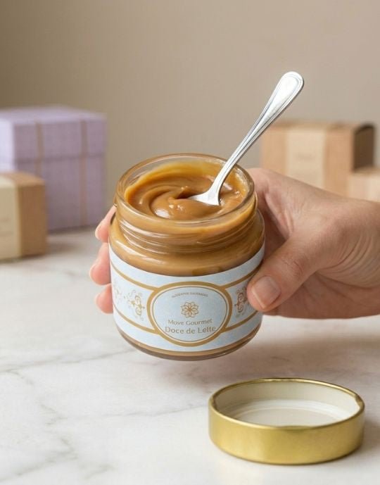 Pote de Doce de Leite de Colher - 300 g - Move Gourmet