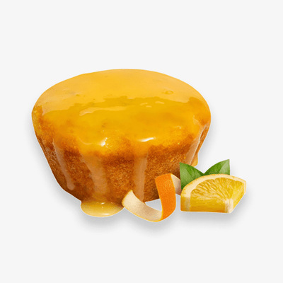 Mini Bolo de Laranja com Calda de Laranja – 2 un. 150g - Minha loja
