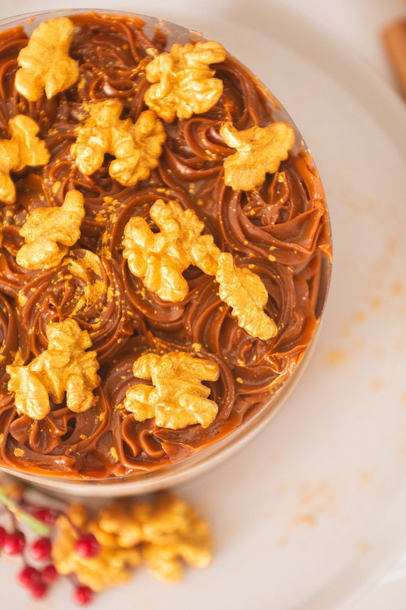 Torta Chiffon de Nozes - Move Gourmet