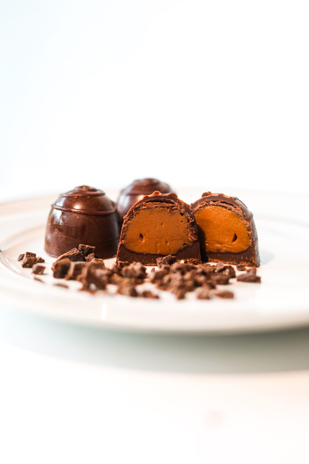 TRUFA CHOC 42% C/ DOCE DE LEITE 22G - Move Gourmet