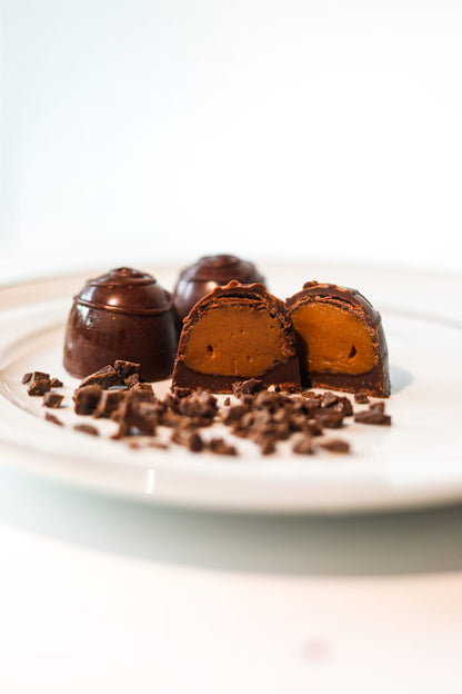 TRUFA CHOC 42% C/ DOCE DE LEITE 22G - Move Gourmet