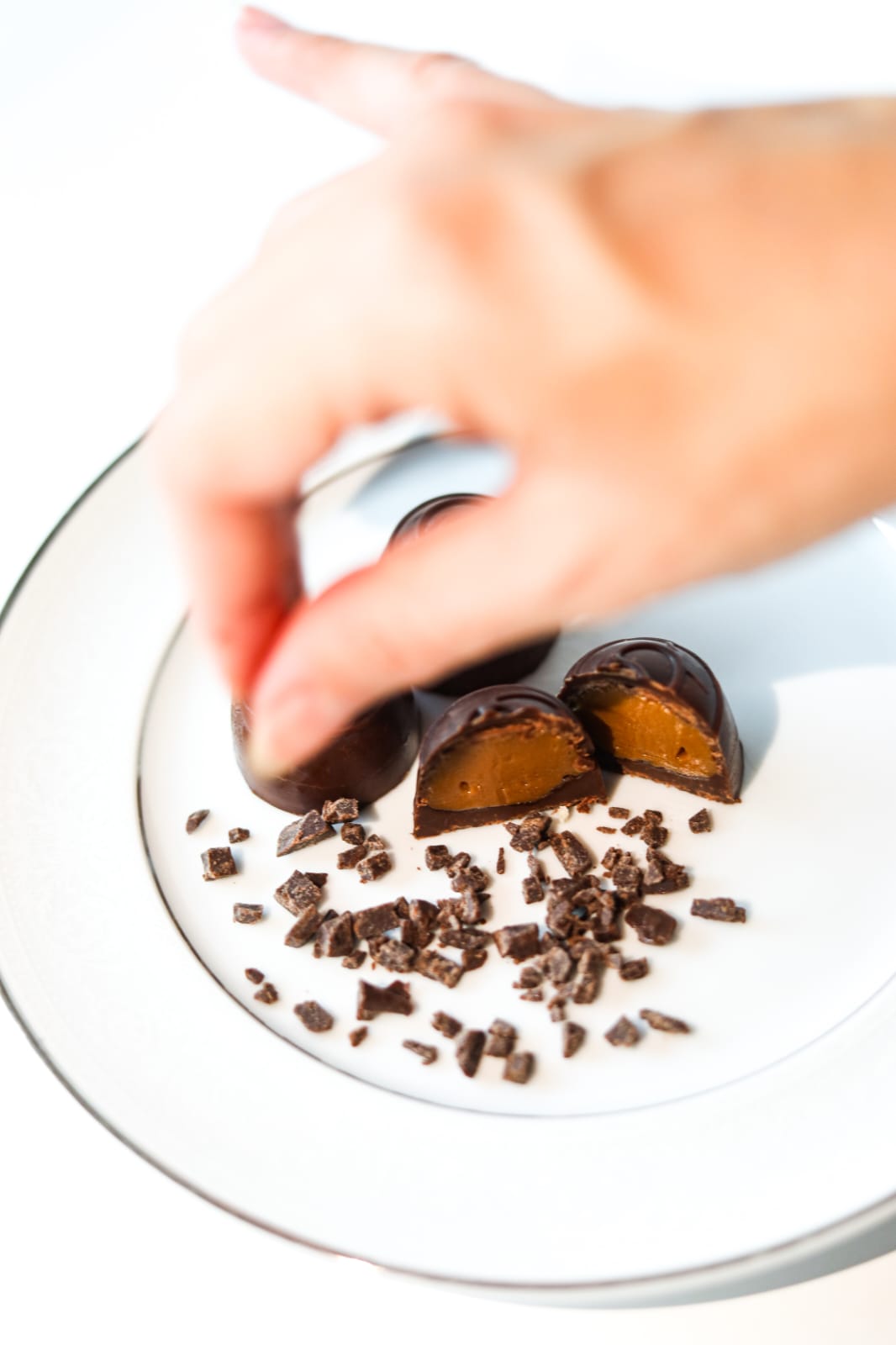 TRUFA CHOC 42% C/ DOCE DE LEITE 22G - Move Gourmet