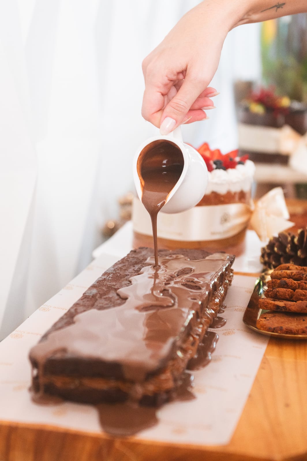 Double Brownie 2,2kg - Move Gourmet