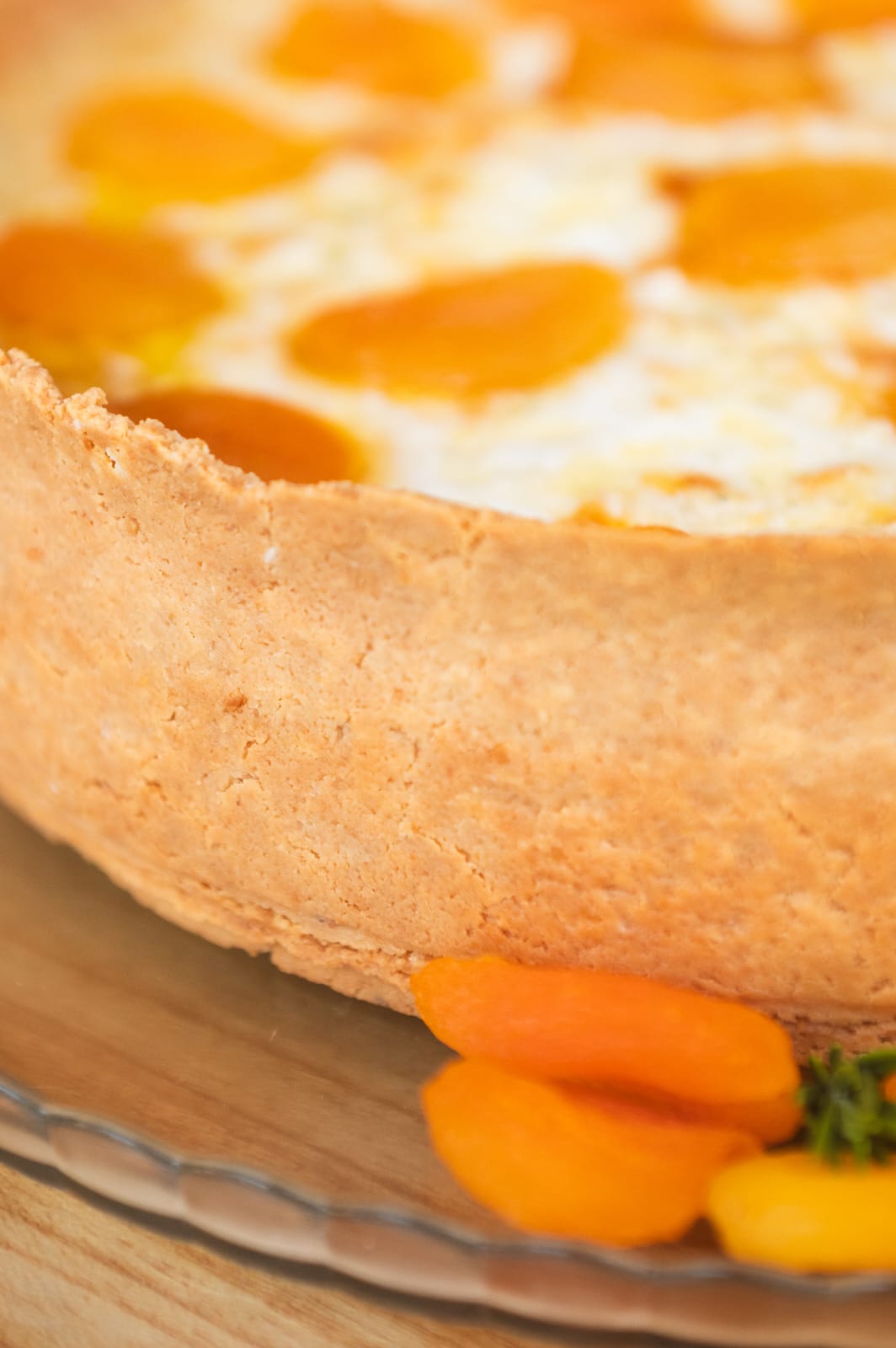 Quiche 4 Queijos com Damascos G (redonda) - Move Gourmet