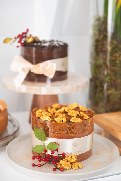 Torta Chiffon de Nozes 15cm - Move Gourmet