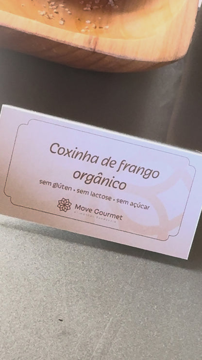 Coxinha de Frango Orgânico – 8 un.  312g